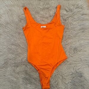 Princess Polly Orange Bodysuit